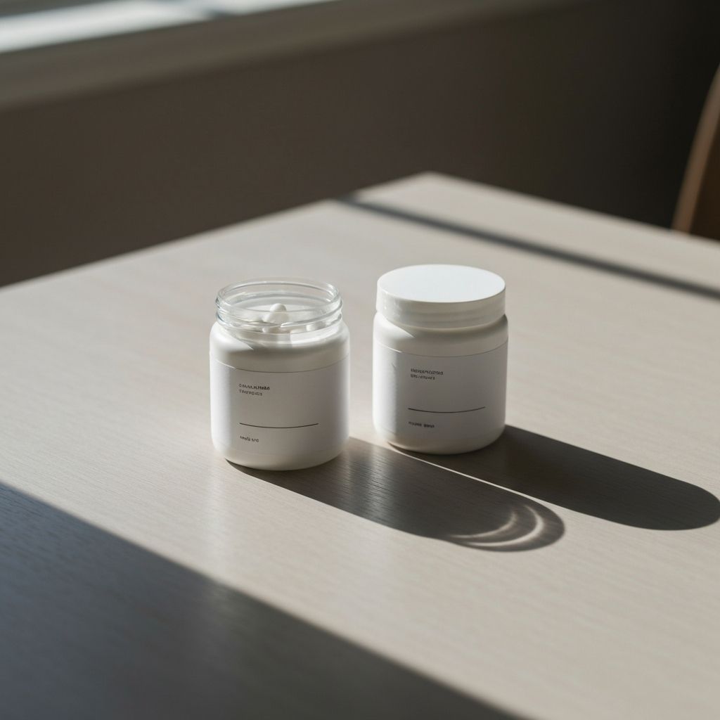 Very simple daily supplement set